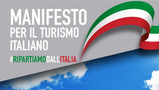 #RIPARTIAMODALLITALIA: IL MANIFESTO PER IL TURISMO ITALIANO